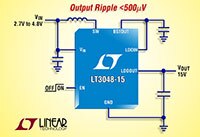Image of Analog Devices' LT3048 Dual Step Up/Boost Switching and LDO Regulator