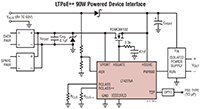 Image of Analog Devices' LT4275/LT4276 LTPoE++ Controllers