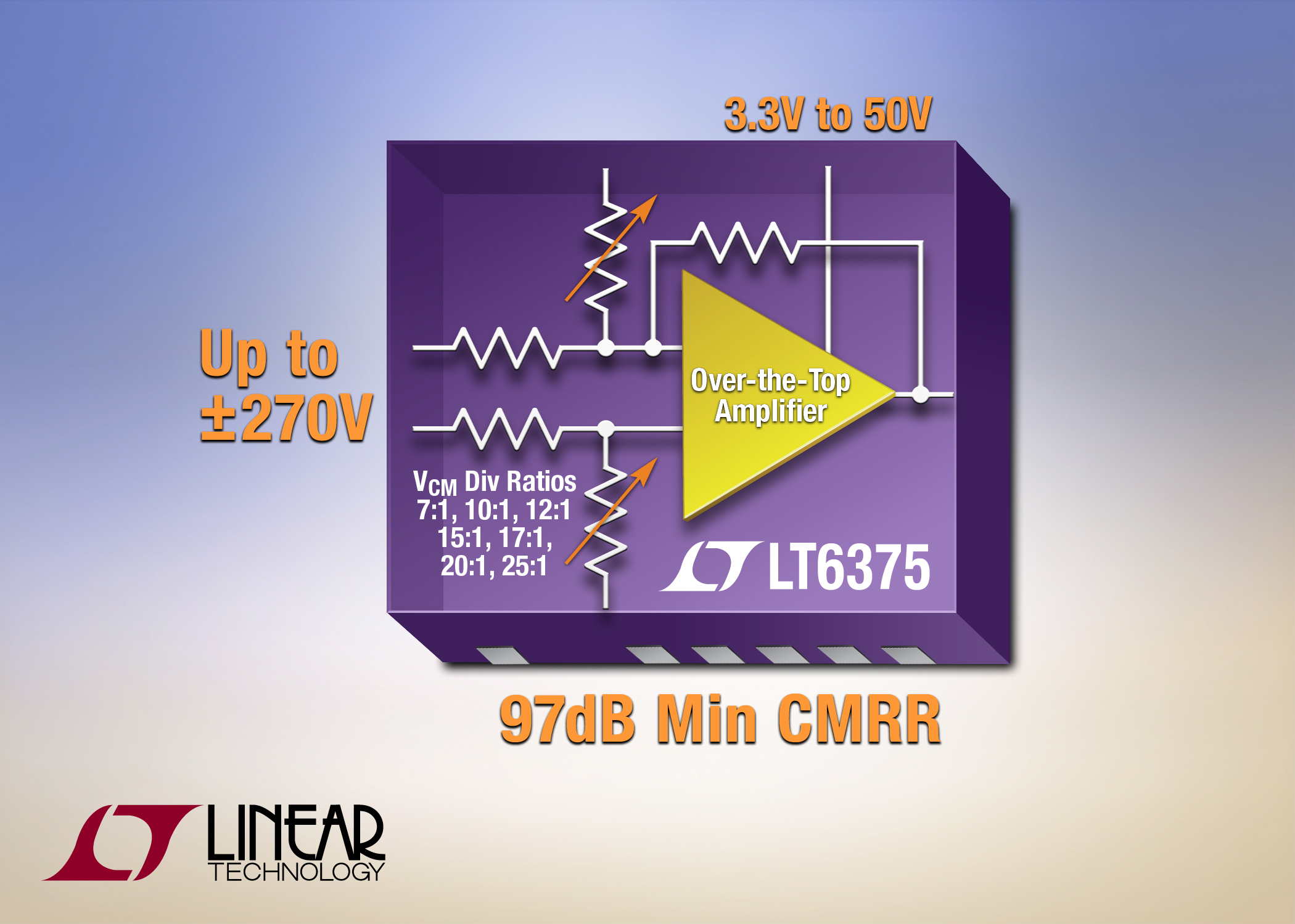 LT6375 Voltage Amplifier - Analog Devices | DigiKey