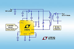 Convertidor Flyback aislado LT8315 - Analog Devices | DigiKey