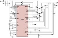 Analog Devices 的 LTC3779 原理图