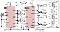 Analog Devices LTC4291/LTC4292 PoE++ PSE Digital Controller Diagram (click to enlarge) Image of Analog Devices LTC4291/LTC4292 PoE++ PSE Digital Controller Diagram (click to enlarge)