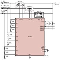 Analog Devices 的 LTC4417 電源優先排序器 - 典型應用圖片