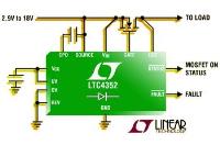 Image of Linear Technnology's MOSFET Diode Controller