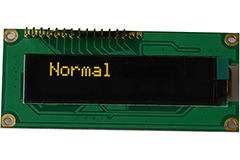 Image of Lumex's InfoVue™ OLED Display