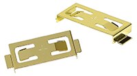 Image of MPD's BC-2003-G-TR Gold-Plated Battery Retainer