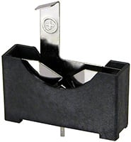 Imagen del portabatería tipo botón de litio CR2450 vertical BV-2450-PC de MPD