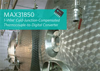 Image of Analog Devices' Cold-Junction Compensated, 1-Wire Thermocouple-to-Digital Converters