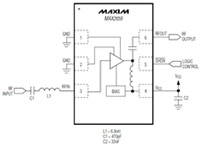 Analog Devices 的 MAX2659 - GPS/GNSS 低噪声放大器