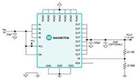 Analog Devices 的 MAXM1751x 电源模块的图片