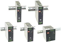 MEAN WELL XDR-E 和 XTR 系列 DIN 軌道型整體解決方案的圖片