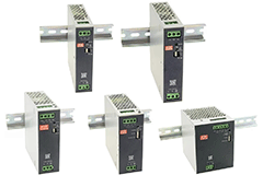 Image of MEAN WELL XDR-E and XTR Series DIN Rail Total Solution