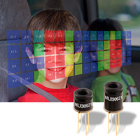 Melexis의  MLX90621 16 x 4 픽셀 열 영상 장비 이미지