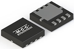 Image of Micro Commercial Components MCG052P10Y-TP/MCAC054P10Y-TP P-Channel MOSFETs in DFN3333 and DFN5060 Packaging