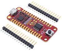 Microchip 的 EV26Q64A PIC18F16Q41 Curiosity Nano 评估套件图片