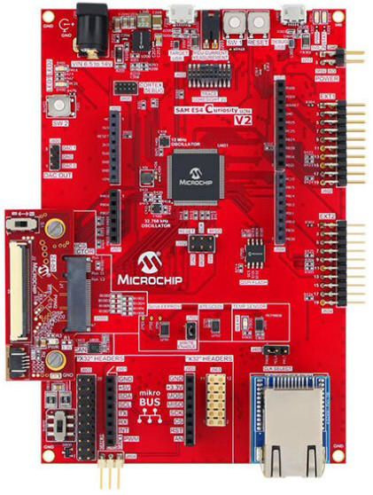 Sam Microchip EV66Z56A SAM E54 Development Board v2 - Microchip | DigiKey