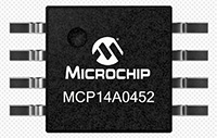 Microchip 的 MCP14A0451/2 系列高速 MOSFET 驱动器的图片