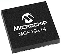 Microchip MCP19214 模拟电流控制器的图片