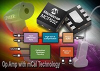 MCP62x and MCP65x, Op Amps with mCal