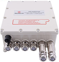 Image of Microchip's PDS-204GCO IP67-Rated Outdoor PoE Switch