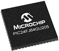 Microchip Technology PIC24FJ ‘GP2/GU2’ eXtreme Low Power MCU 系列的图片