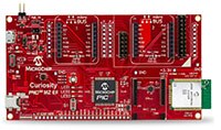Image of Microchip Technology's PIC32MZ EF Curiosity Development Board