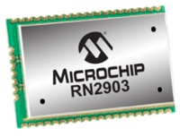 Microchip RN2903 RF Transceiver Module Image of Microchip RN2903 RF Transceiver Module
