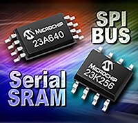 Microchip Technology 的 SPI 串行 SRAM 和 NVSRAM 器件图片