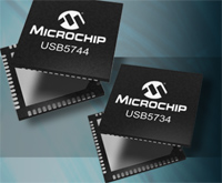 Microchip USB 智能集线器控制器图片