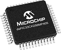 Image of Microchip's dsPIC33CK256MP405 100 MHz Single-Core DSC