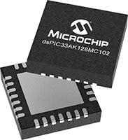 Microchip dsPIC33a 数字信号控制器 (DSC) 的图片