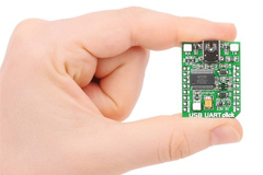 Image of Mikroelektronika's MIKROE-1203 USB UART Click™ Board