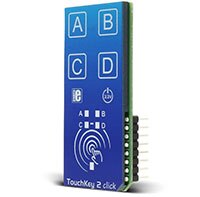 MikroElektronika MIKROE-2474 TouchKey 2 Click 板图片