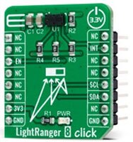 MikroElektronika MIKROE-4492 LightRanger Click 板的图片