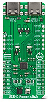 Image of Mikroelektronika's MIKROE-5682 USB-C® Power Click board™