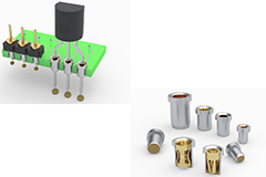 Image of Mill-Max Organic Fiber Plug Receptacles