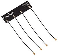 Molex 的 2 4 5 GHz MIMO 4X4 撓性天線的圖片