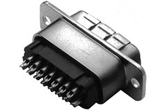 Image of Molex EMI-Filtered D-Sub Pi Adapters and Connectors