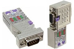 Image of Molex's Field Attachable D-Sub Connector