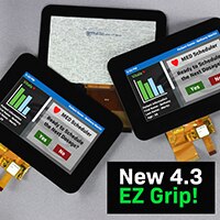 Newhaven Display 4.3" EZ Grip IPS TFT 显示器的图片