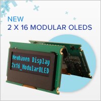 Newhaven Display 的模組化 OLED 顯示器圖片