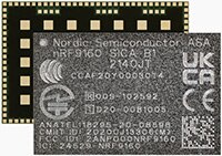 Image of Nordic's nRF9160 SiP