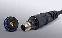 ODU 的 AMC® NP 快速断开连接器图片