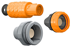 Image of ODU MEDI-SNAP® High-Voltage Plastic Connectors