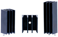 Image of Ohmite's EX Series Heatsinks