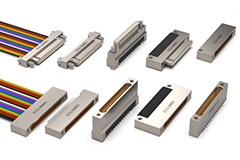 Image of Omnetics Single-Row Nano-D Connectors: Ultra-Miniature, High-Reliability Interconnects