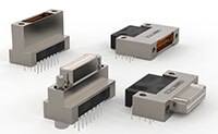 Image of Omnetics Vertical and Horizontal Nano-D Connectors