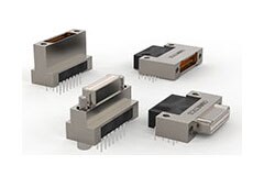 Image of Omnetics Vertical and Horizontal Nano-D Connectors