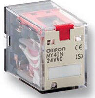 Omron Automation and Safety 的 MY 插入式繼電器影像