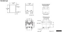 Omron G9KA 尺寸和 PCB 布局图